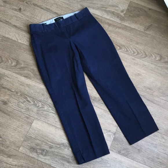 Talbots | Navy Signature trousers. Workwear . Size 2 - Picture 1 of 5